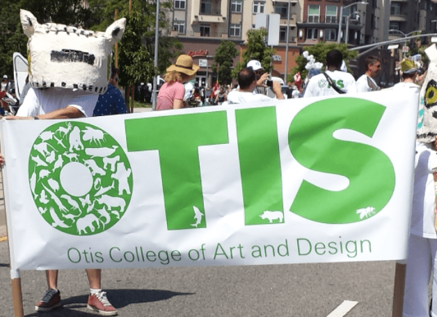 Art school parade participants